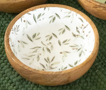 Load image into Gallery viewer, Nibble Bowls - Olive Leaf Patterns