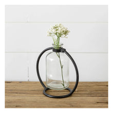 Load image into Gallery viewer, Stem Vase With Metal Stand