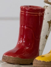 Load image into Gallery viewer, Mini Ceramic Boot Vasej