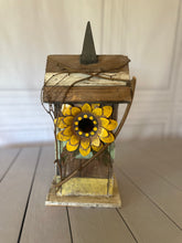 Load image into Gallery viewer, Birdhouse with Sunflower Accent