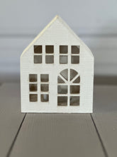Load image into Gallery viewer, Wood Mini House with Candle Light