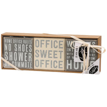 Load image into Gallery viewer, Home Office Box Sign Set