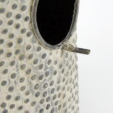 Load image into Gallery viewer, Hammered Metal Birdhouse