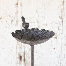 Load image into Gallery viewer, Metal Bird Feeder Stake