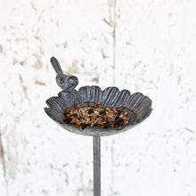 Load image into Gallery viewer, Metal Bird Feeder Stake