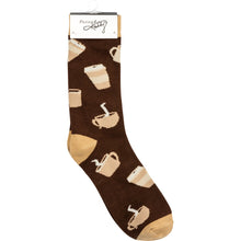 Load image into Gallery viewer, Box Sign & Sock Set - Life Begins After Coffee