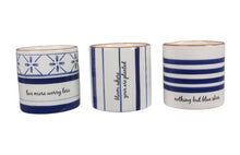 Load image into Gallery viewer, Ceramic Blue and White Planter