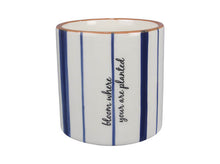 Load image into Gallery viewer, Ceramic Blue and White Planter
