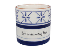 Load image into Gallery viewer, Ceramic Blue and White Planter