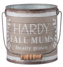 Load image into Gallery viewer, Fresh Pumpkins, Fall Mums, Gourd Tin Buckets