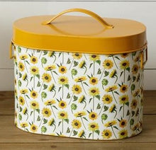 Load image into Gallery viewer, Fresh Cut Sunflower Nesting Tins