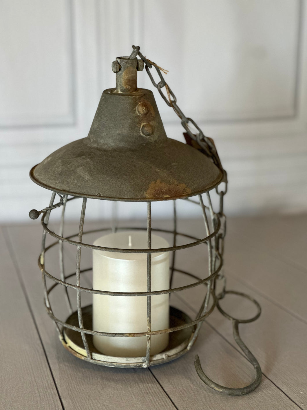 Ball Cage Lantern 12” Small