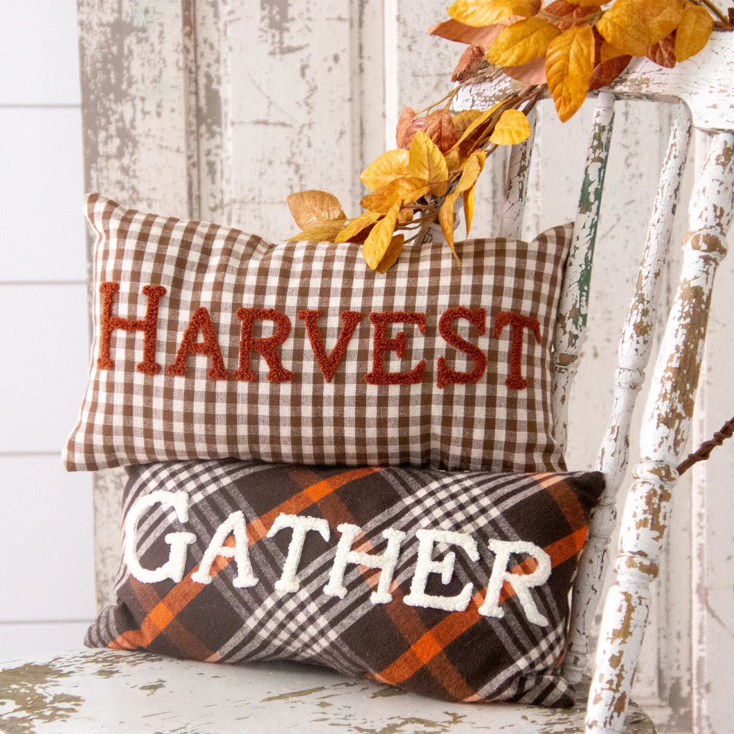 Pillows - Gather, Harvest Plaid