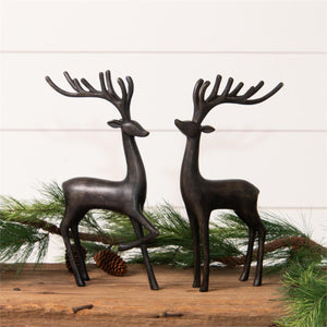 Reindeer Figurines - pair
