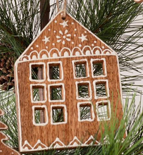 Load image into Gallery viewer, Ornaments - Mango Wood Christmas Cut-Outs
