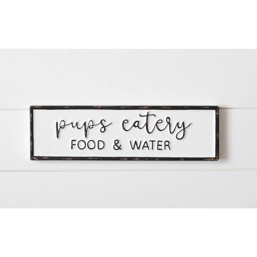 Pups Eatery Sign