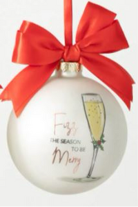 Merry Wine Ornament