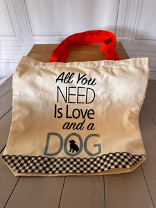 Dog Tote Bag