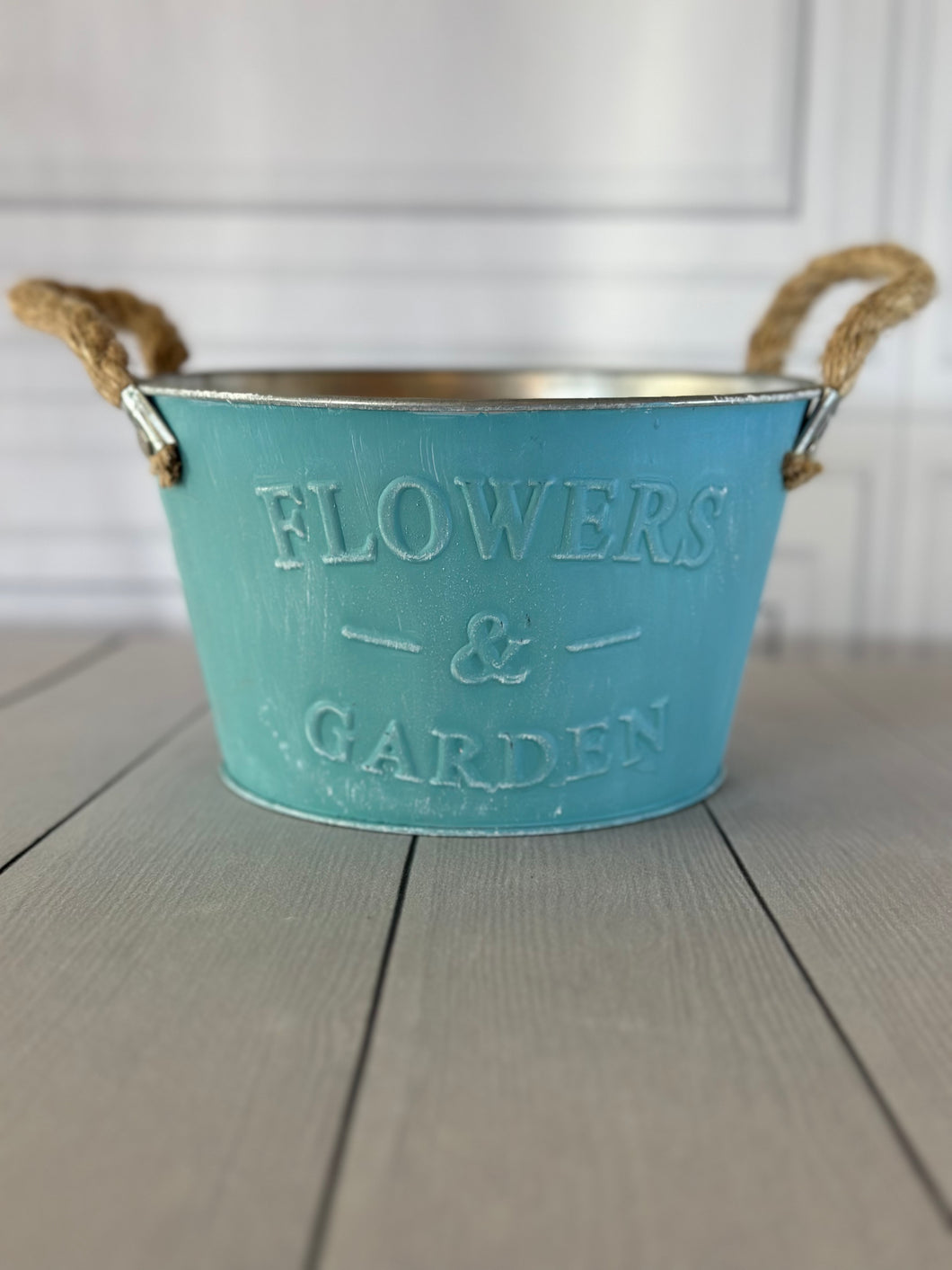 Metal Flower Planter