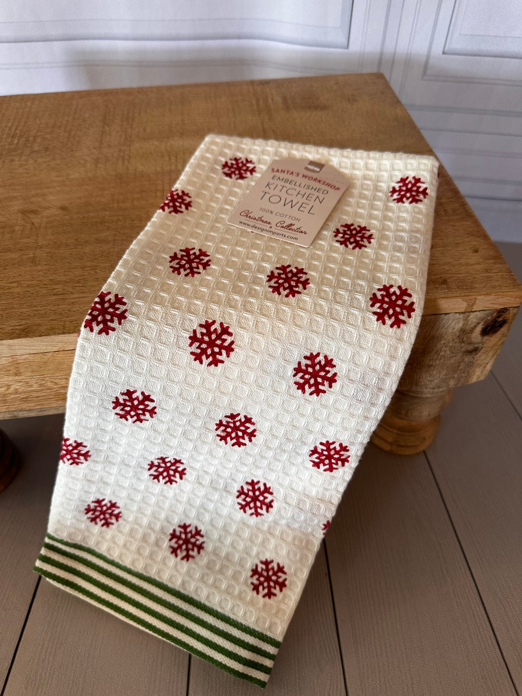 North Pole Printed Dishtowels