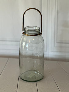 Glass Quart Jar with Handle