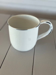 Enamel White Mug