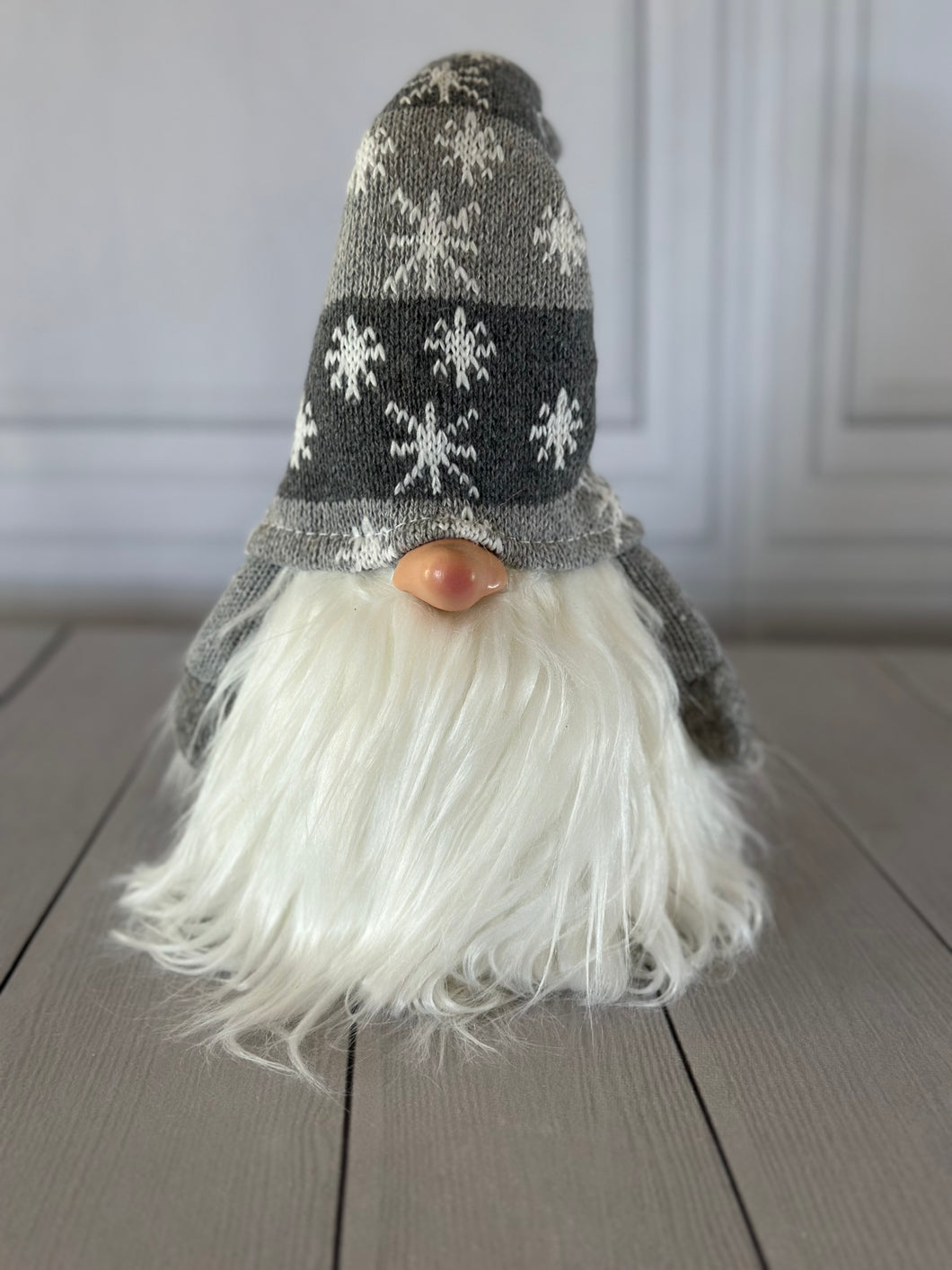 Lighted Gray Gnome