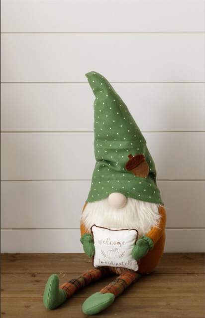 Welcome to Our Patch Gnome Shelf Sitter