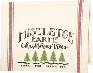 Mistletoe Farms Christmas Trees Kitchen Towel