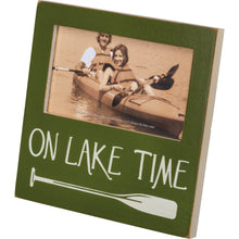 Load image into Gallery viewer, Plaque Frame - On Lake Time
