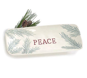 Pine Needle Peace Trinket Tray