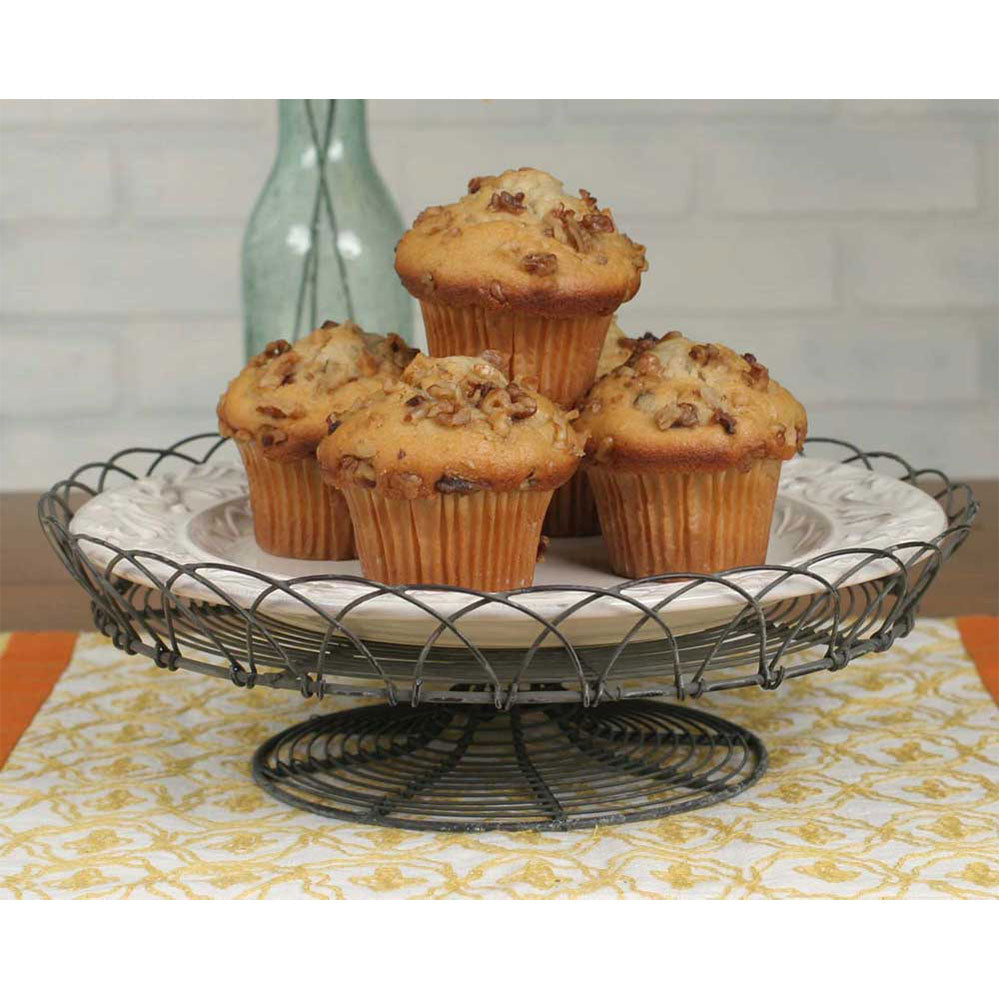 Scalloped Wire Cake Stand