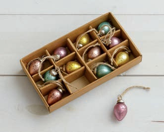 Glass Egg Ornament