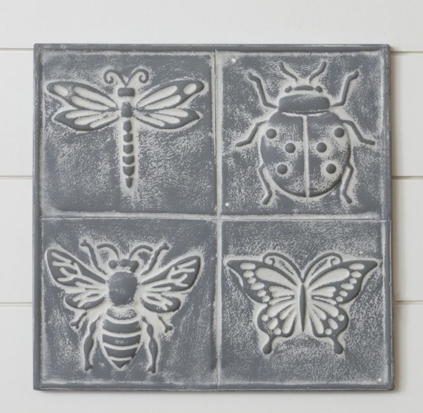 Embossed Insect Sign