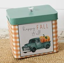 Happy Fall Y'all Canisters