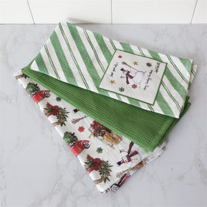 Home For The Holidays Tea Towels