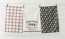 Load image into Gallery viewer, Farm Fresh Christmas Trees - Tea Towel Set
