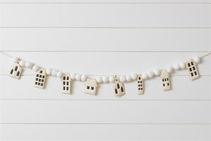 Felt House Garland