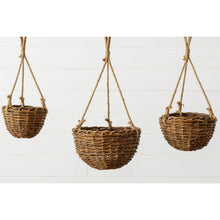 Load image into Gallery viewer, Hanging Willow Basket
