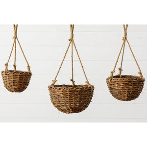 Hanging Willow Basket