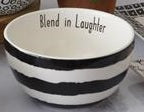 Load image into Gallery viewer, Bowls - Inspirational Words, Black and White
