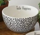 Load image into Gallery viewer, Bowls - Inspirational Words, Black and White
