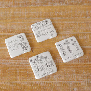 Wildflower Coasters Set