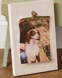 Paw Prints on Your Heart - Photo Frame