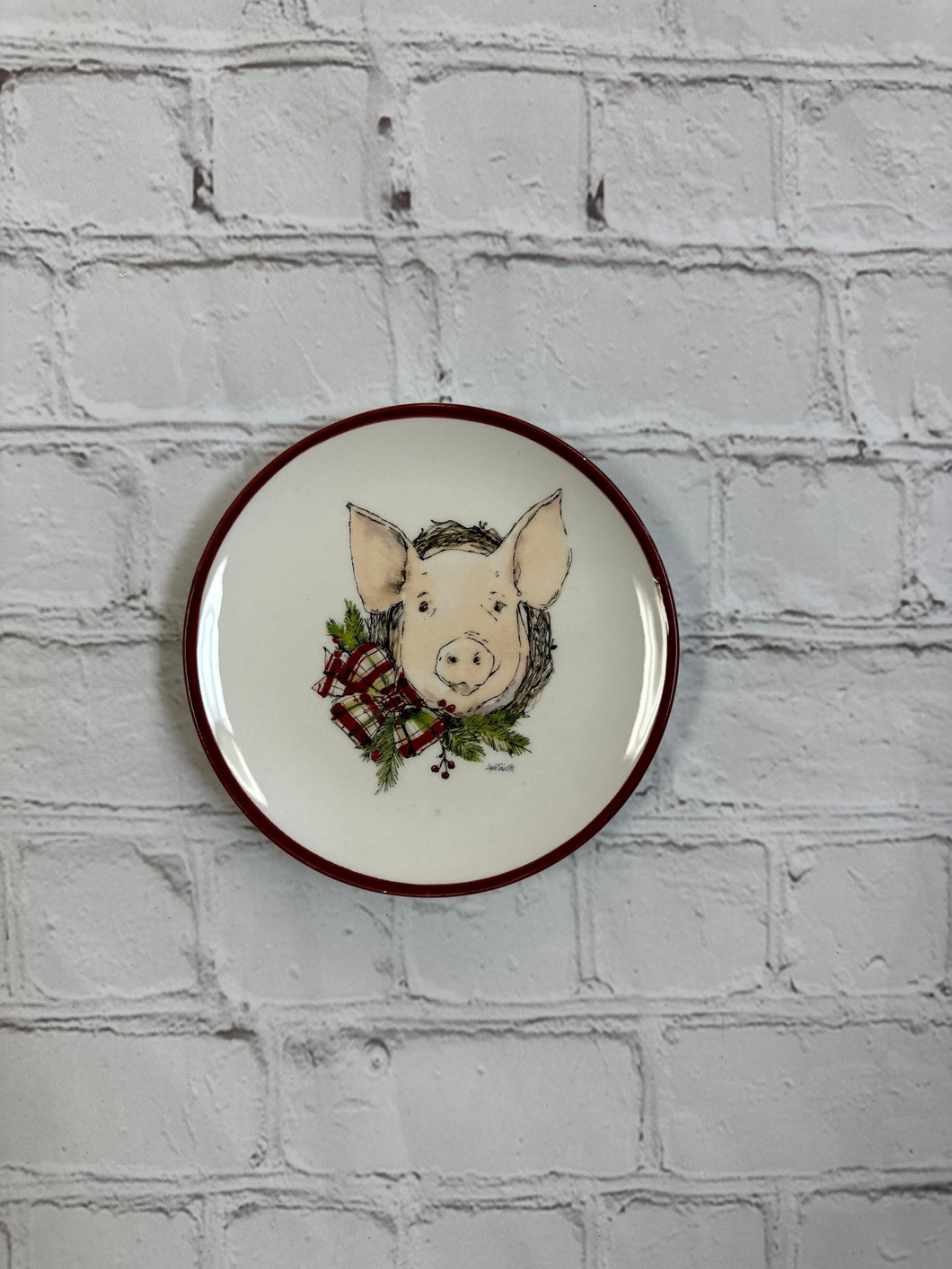 Farmhouse Christmas - appetizer plates