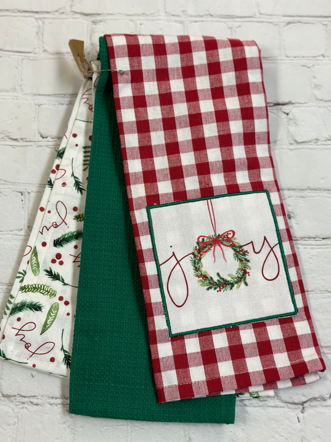 Christmas Joy Dish Towel Set