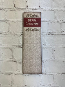 List notepad Merry Christmas