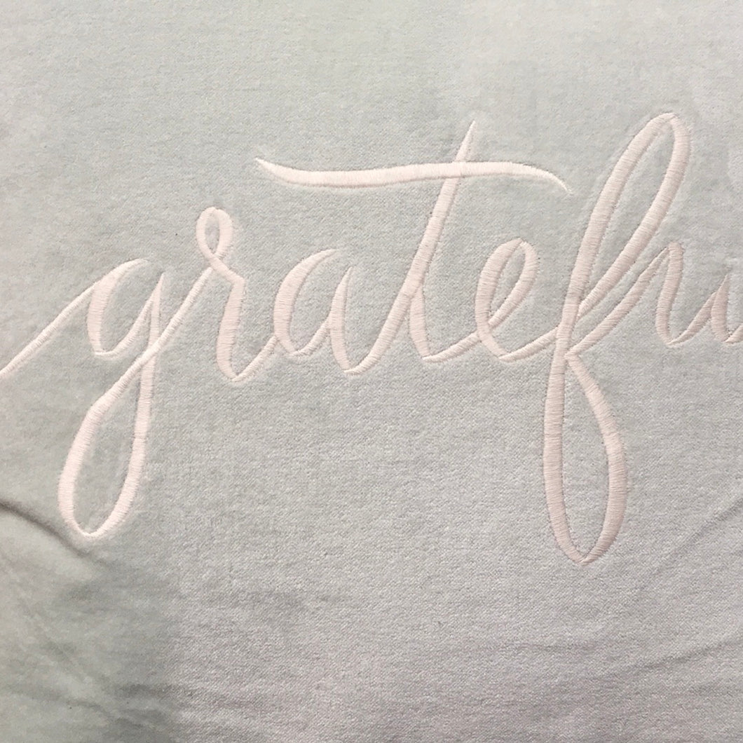 Grateful Pillow